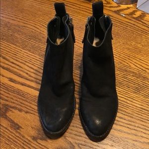 Dolce Vita black suede booties